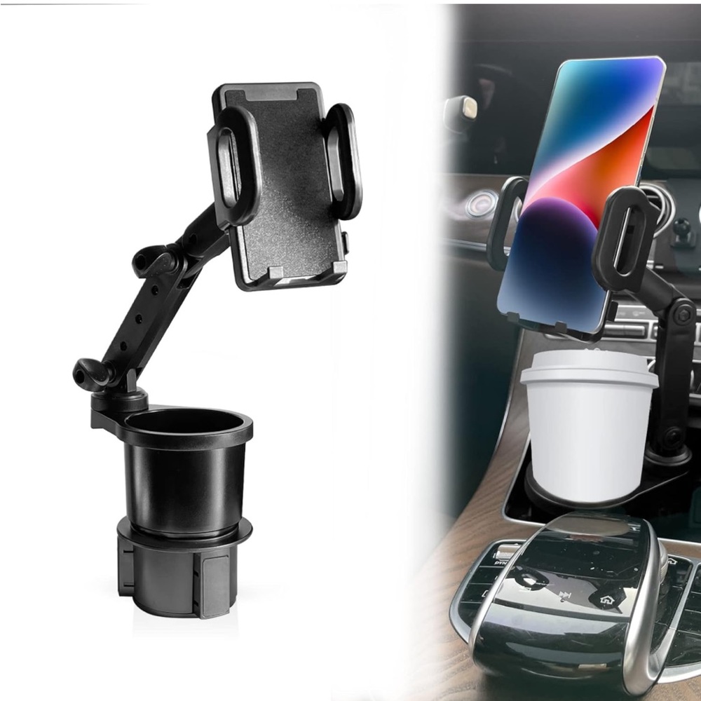Cup/phone holder combo